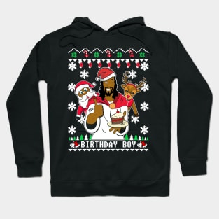 Birthday Boy Ugly Christmas Sweater Hoodie